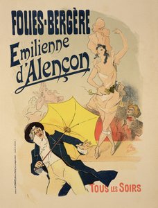 Reproducción de un cartel publicitario de 